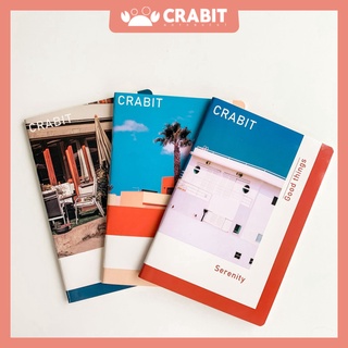 Combo vở kẻ ngang Crabit Serenity Phong cảnh 120 trang