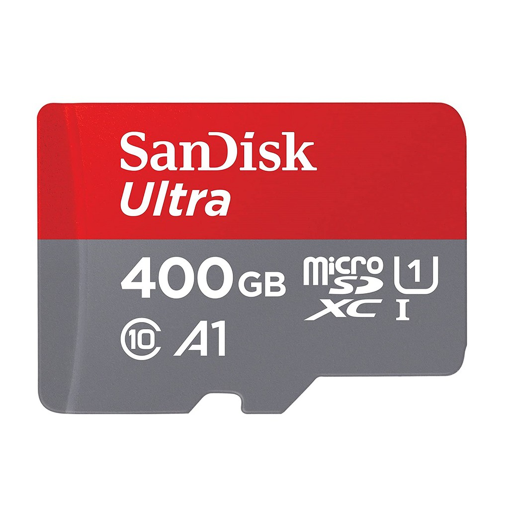 Thẻ nhớ MicroSDXC SanDisk Ultra A1 256GB / 400GB / 512GB / 1TB 800x U1 120MB/s - Không Adapter (Xám) - New Model