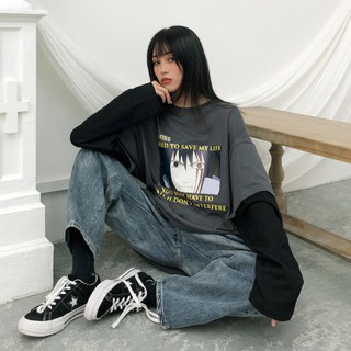 Áo ráp tay in hình - ẢNH THẬT