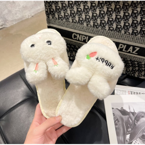 Dép Đi Trong Nhà Nữ NineRed Mẫu Thỏ Dễ Thương - D96 - D65