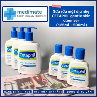 Sữa rửa mặt dịu nhẹ CETAPHIL gentle skin cleanser (125ml - 500ml)