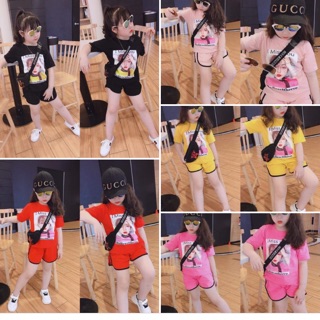 Bộ bé gái size đại