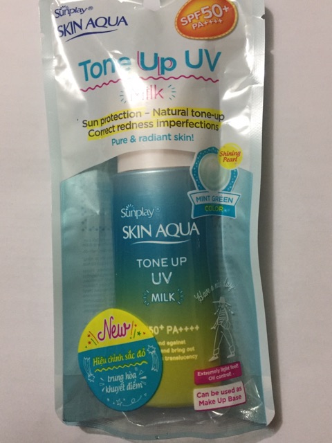 Sữa chống nắng hiệu chỉnh sắc da Sunplay Skin Aqua Tone Up UV milk 50g