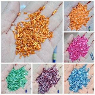 50 Gram cườm ống trong, ống thủy dài 3mm