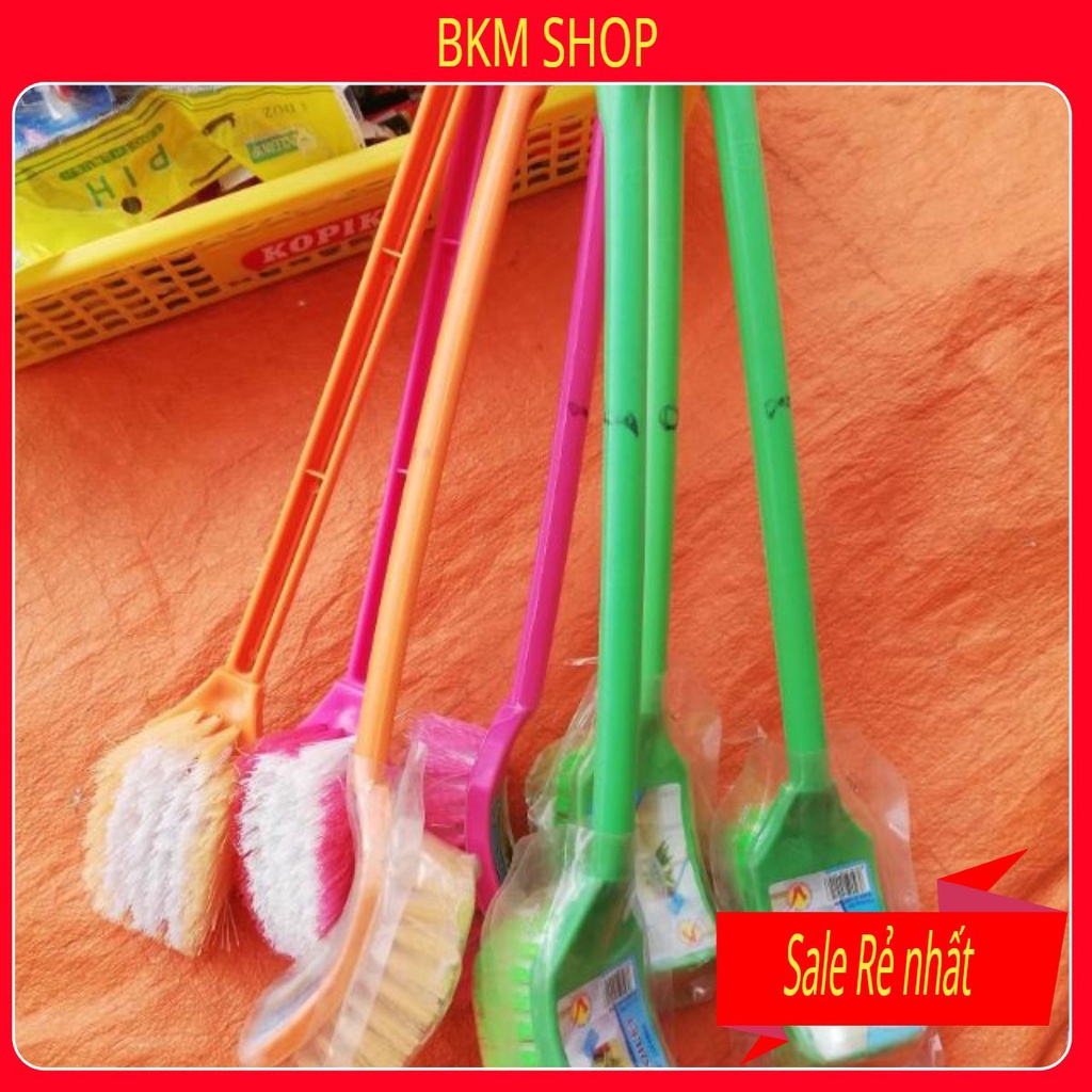 Chổi cọ bồn cầu sạch nhà vệ sinh bkm shop