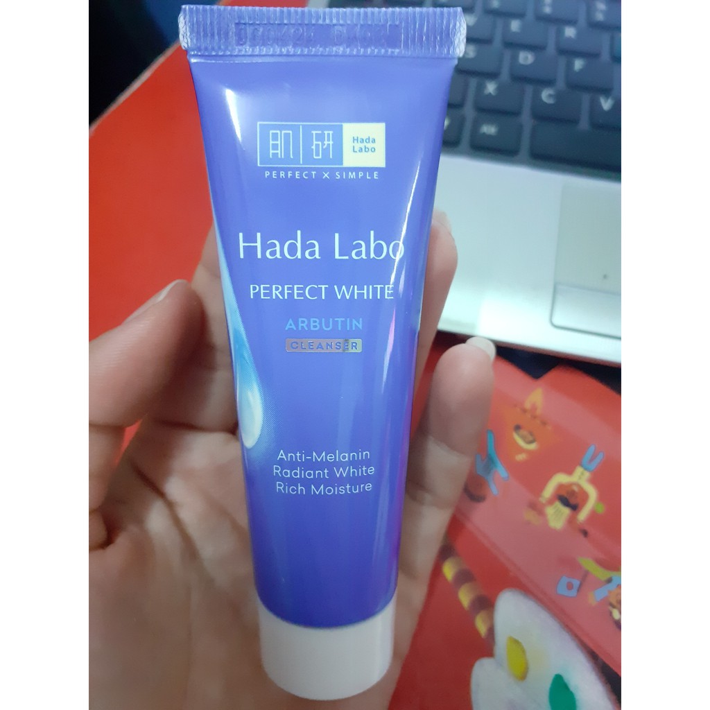 Dung dịch và sữa rửa mặt Hada Labo mini 20ml