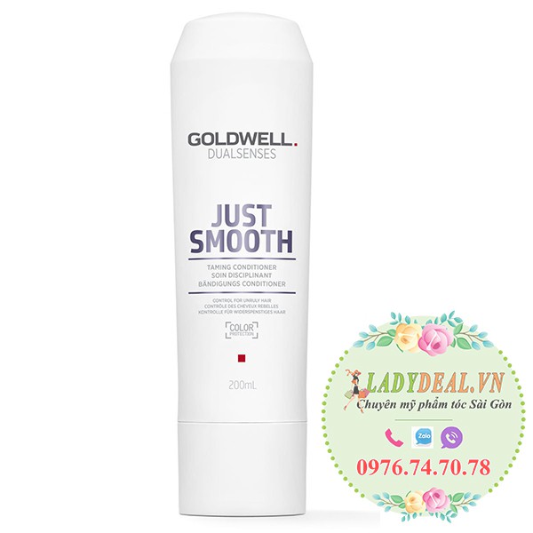 Dầu xả suôn mượt goldwell Smooth dualsenses just smooth 200ml