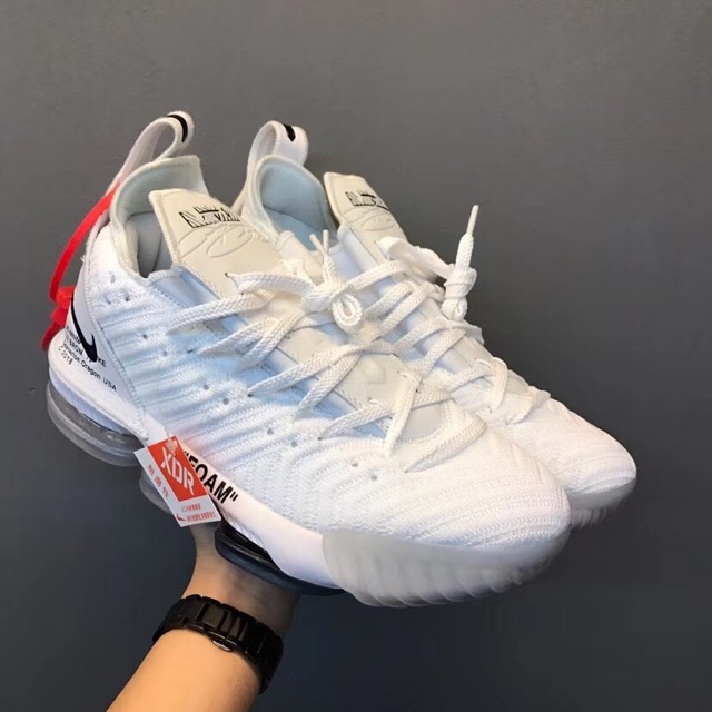 NIKE LEBRON XVI x OFF WHITE Giày thể thao cao cấp dành cho nam : ; '