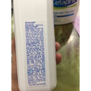 SỮA RỬA MẶT CETAPHIL (mẫu mới)