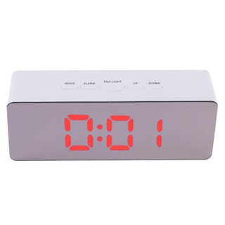 forkoobe.vn Multi Functional Digital LED Mirror Clock Alarm Night Lights Thermometer
