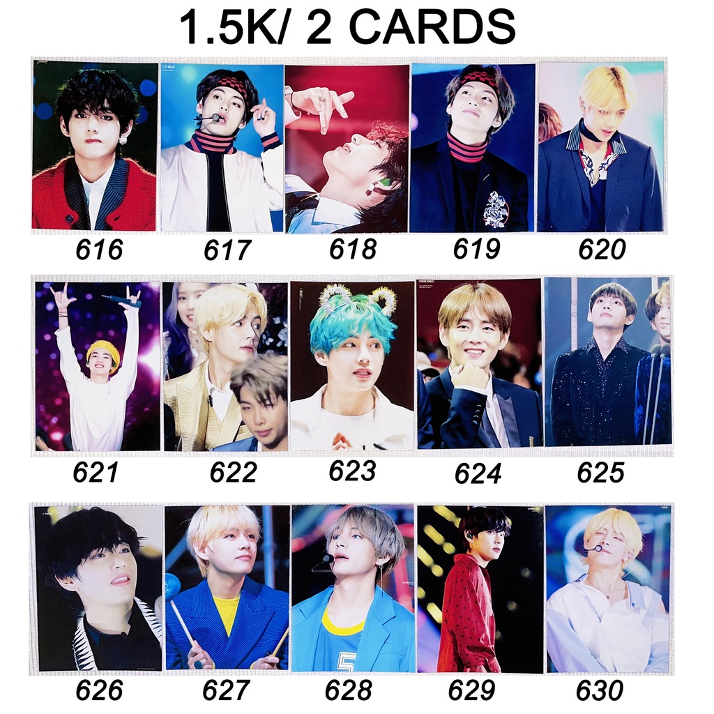 Sale set hình V BTS giá rẻ 5