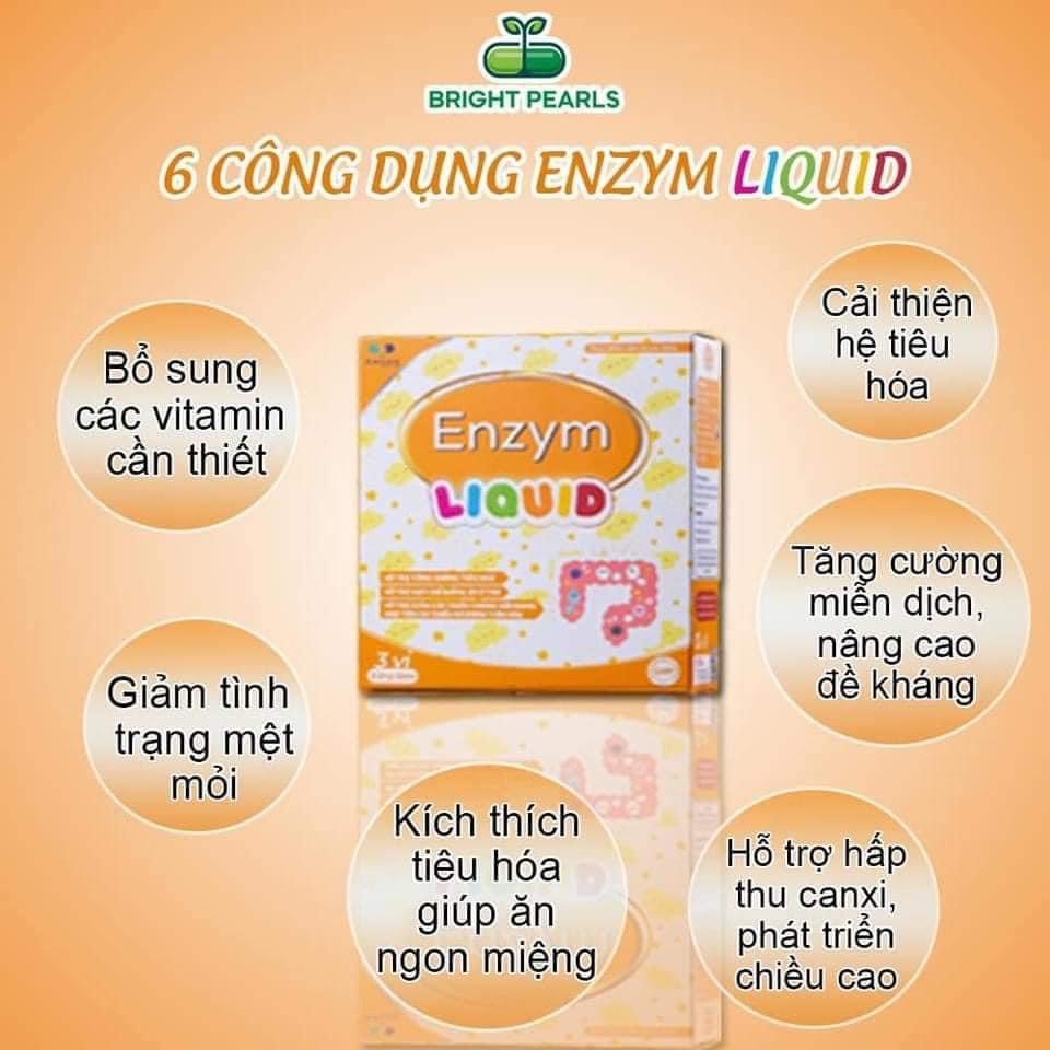 Enzym Liquid giúp trẻ ăn ngon, tiêu hóa tốt  - MEN ENZYM CHO TRẺ BIẾNG ĂN