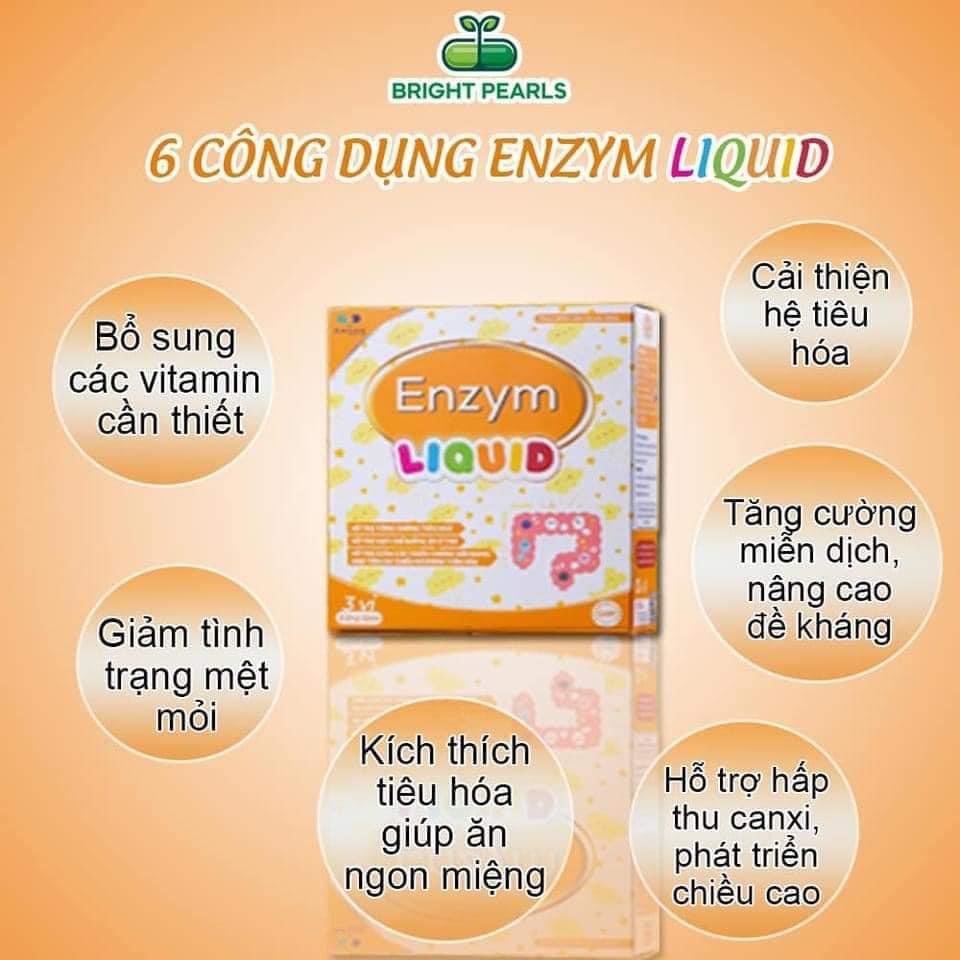 Enzym Liquid giúp trẻ ăn ngon, tiêu hóa tốt  - MEN ENZYM CHO TRẺ BIẾNG ĂN