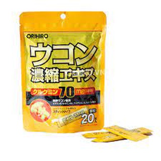Bột nghệ Ukon Orihio túi 20 gói nội địa Nhật Bản
