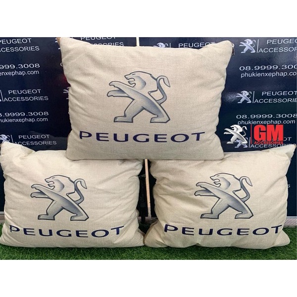 Gối ôm,tựa lưng kiêm chăn Peugeot