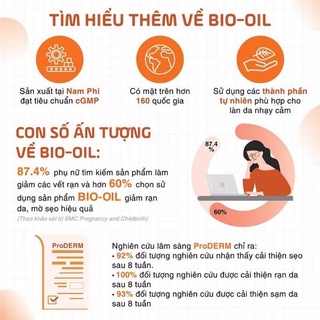 Dầu Bio Oil rạn da 125ml
