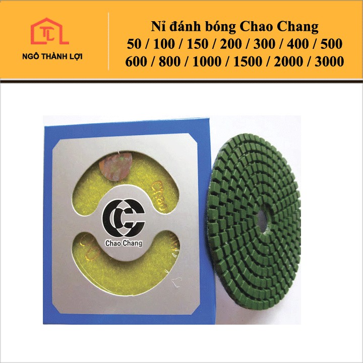 Nỉ đánh bóng Chao Chang 50 / 100 / 150 / 200 / 300 / 400 / 500 / 600 / 800 / 1000 / 1500 / 2000 / 3000 - Nỉ mài