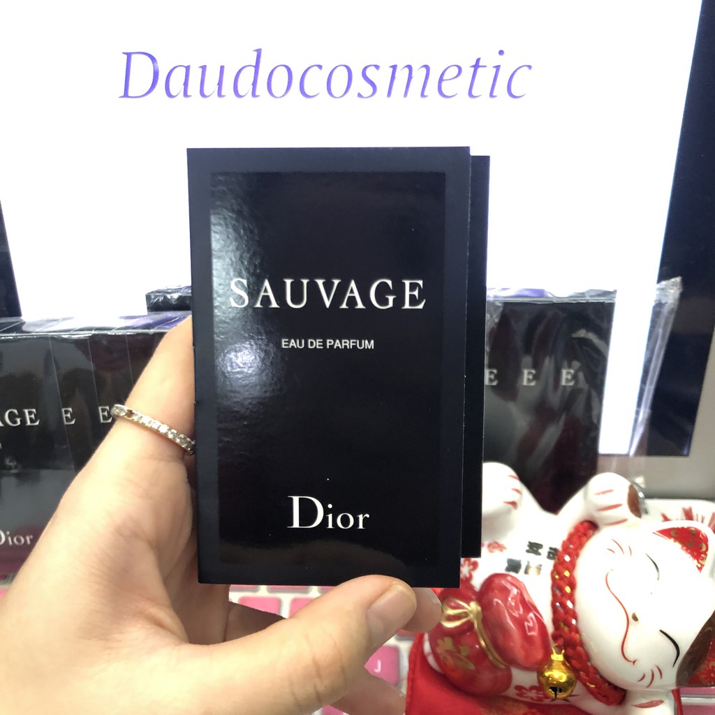 [ vial ] Nước hoa nam Dior Sauvage EDT EDP Parfum 1ml | BigBuy360 - bigbuy360.vn