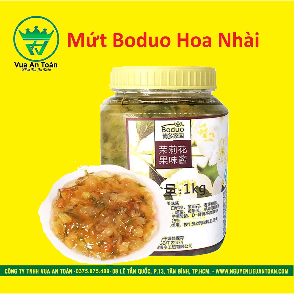Mứt Hoa Nhài Boduo 1kg