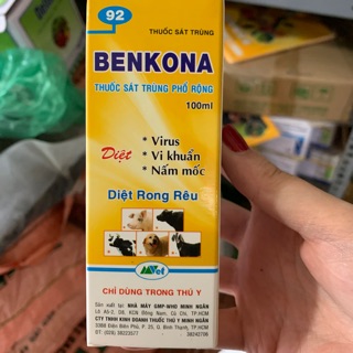 THUỐC SÁT KHUẨN BENKONA LỌ 100ml