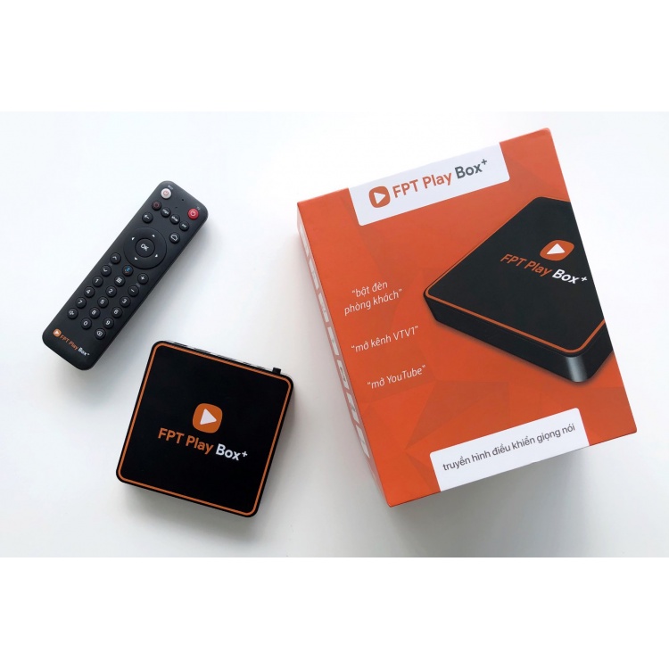 Đầu Thu Truyền Hình FPT Box 2020 plus 4K Android TV Box FPT MODEL T550 - Chính Hãng bảo hành đổi mới