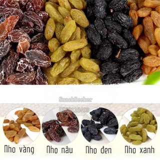 🍇NHO KHÔ 4 MÀU 🍇- Gói 40g