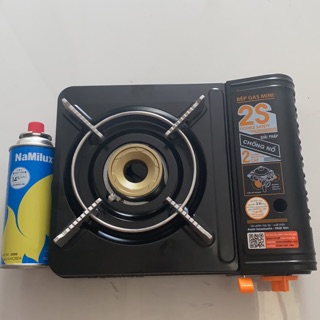 Combo bếp gas mini 2s namilux pl1921pf và bình gas mini namilux 250g
