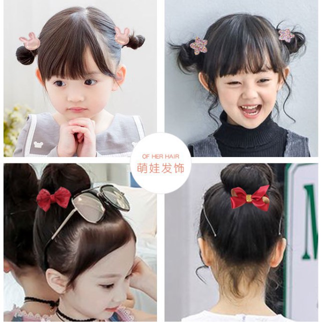 ♥Sẵn Kho ♥ Hộp nơ tóc hình thỏ cho bé - KOREA STYLE(siêu đẹp siêu rẻ)