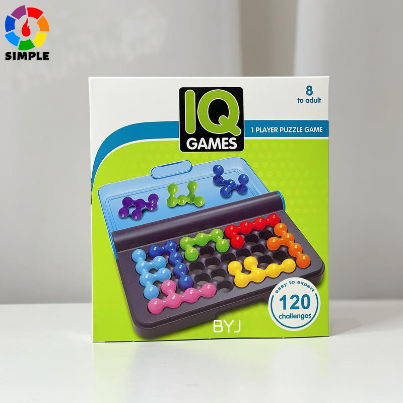 SmartGames IQ Puzzler Game Featuring 120 Challenges