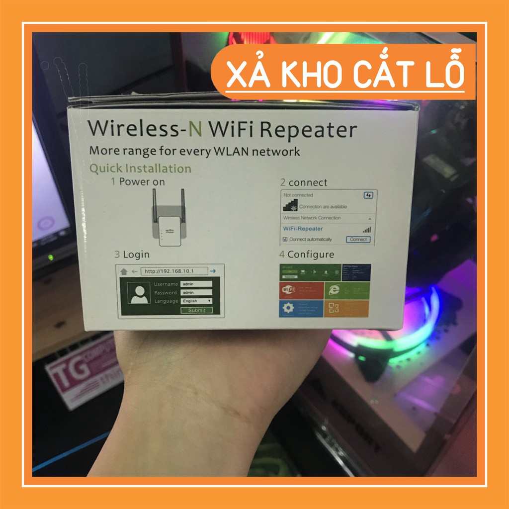 (SEO OFF) Bộ kích sóng wifi giá rẻ (Xả Kho) Kích sóng Wifi siêu mạnh (2 anten) WR12