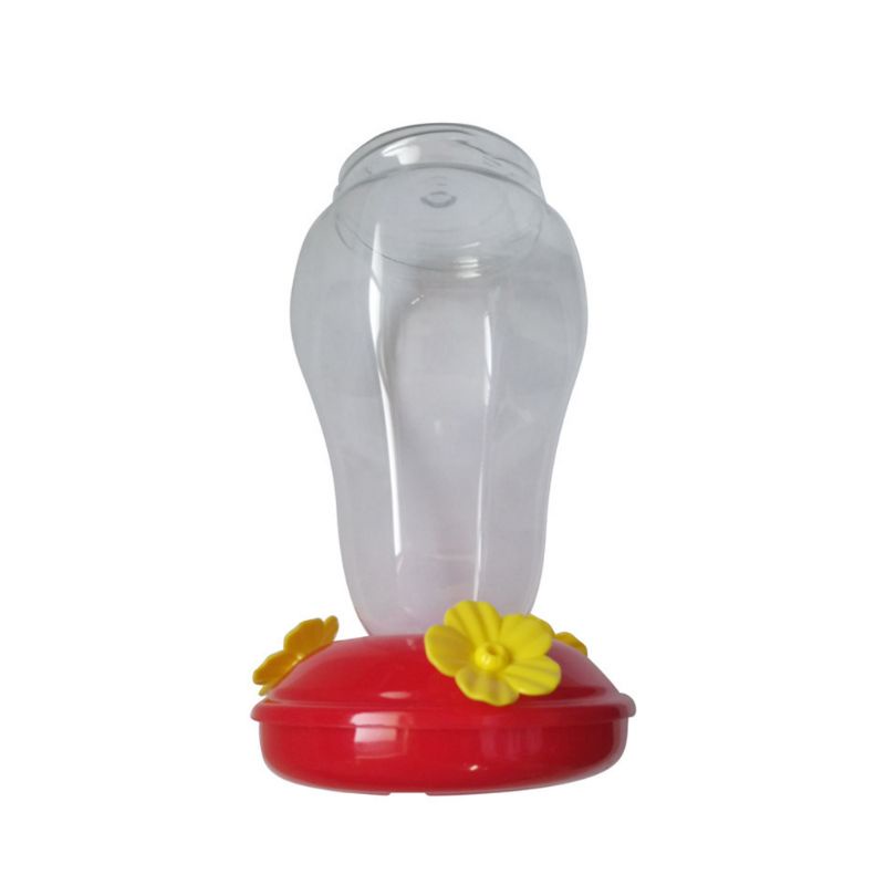 Dụng Cụ Đựng Nước Uống Bằng Nhựa Miệng Rộng Hình Hoa Treo Cửa Sổ Ngoài Trời Cho Chim Ruồi Chim Ruồi