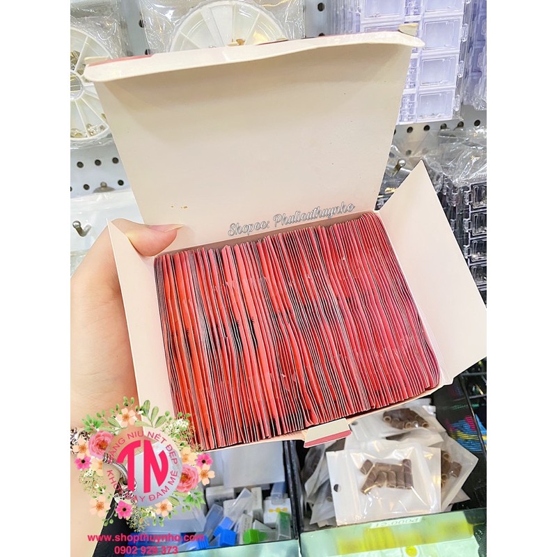 Giấy ủ phá gel cao cấp có hương thơm dịu nhẹ làm móng nail - 200 miếng