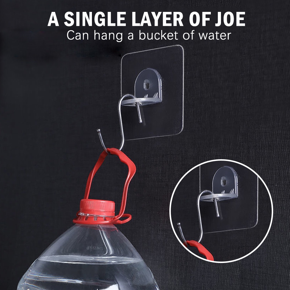 Giá đỡ 10 chiếc Chốt kết dính Chốt tủ bằng nhựa Tủ kệ Hỗ trợ Kẹp Treo tường cho Phụ kiện phòng tắm nhà bếp