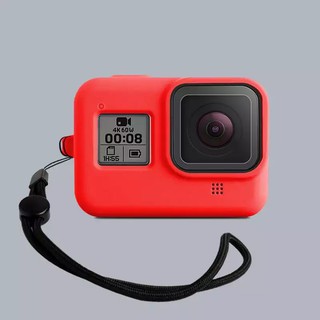 Vỏ silicon cho gopro 8 (KHÔNG LOGO)