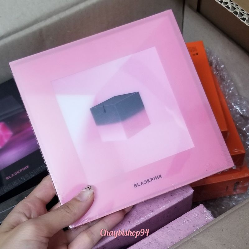 Hộp ảnh album BLACKPINK Square up (nguyên seal)