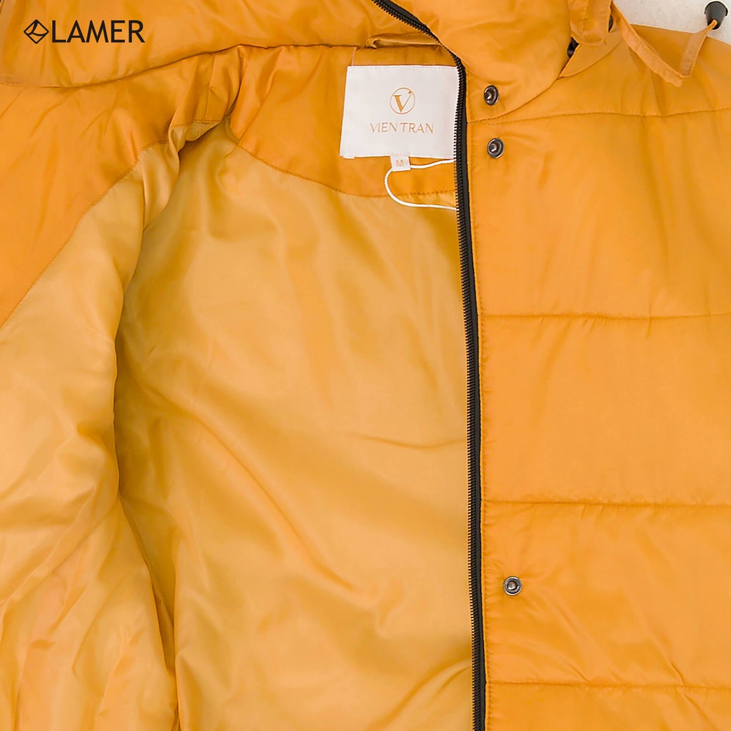 Áo phao nữ dáng dài 2 túi ốp LAMER V65P20T020 (Nhiều màu)