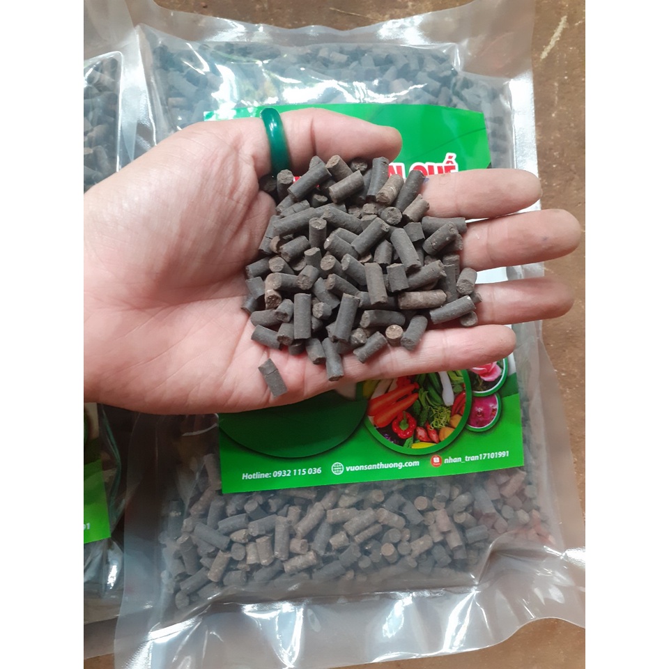 Phân Trùn Quế Viên Nén Ngu.yên Chất Vườn Sân Thượng Dùng Cho Rau, Củ, Quả Hoa, Cây Cảnh, Dâu, Hồng,.Khối Lượng Tùy Chọn