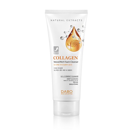 Sữa Rửa Mặt Trắng Da, Ngừa Mụn 3 IN 1 - DABO HÀN QUỐC (chính hãng)