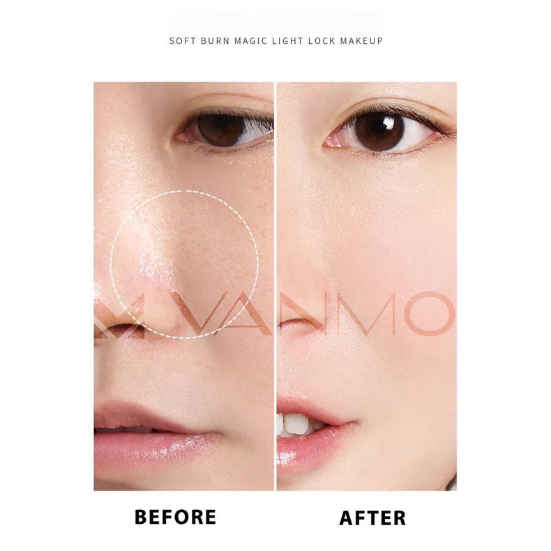 Phấn Phủ Kiềm Dầu Make Up Powder Dạng Nén Đa Năng Che Khuyết Điểm Trang Điểm Tự Nhiên
