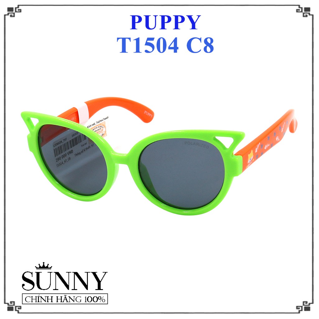 T1504 - Kính mát chính hãng hiệu Puppy, bảo hành toàn quốc | BigBuy360 - bigbuy360.vn