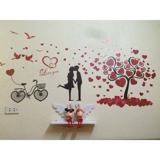 decal dán tường tình yêu