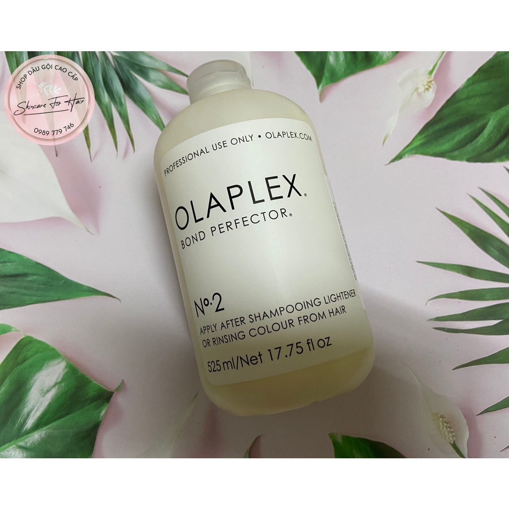 Kem phục hồi hư tổn Olaplex No2 dung tích 525ml dành cho tóc khô xơ, hóa chất