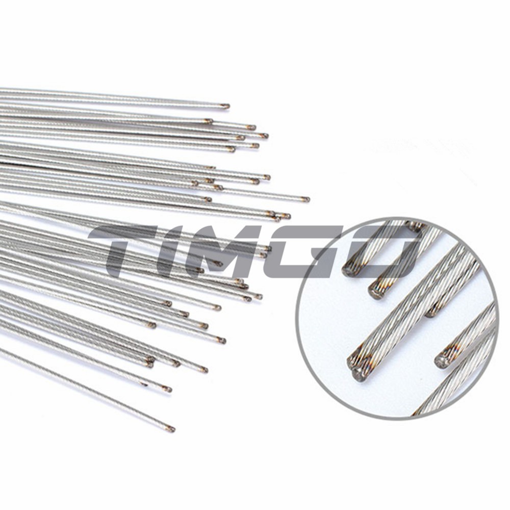 Set 2 Dây Phanh Xe Đạp Leo Núi Bằng Thép Không Gỉ