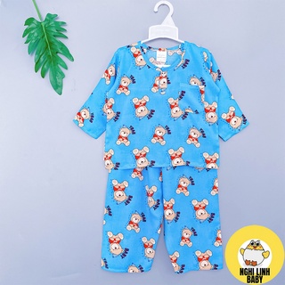 Đồ tole/tone cho bé trai, bộ quần áo tay dài quần dài size 8kg-32kg - Nghi Linh Baby