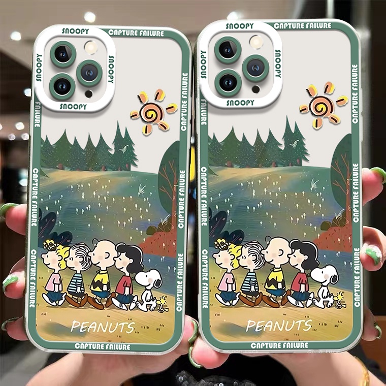 Ốp Điện Thoại Silicon TPU Mềm Trong Suốt In Họa Tiết Dễ Thương Cho IPhone 12 13 Pro 6 6S 7 8 Plus X XS XR 11 Pro Max