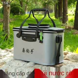 NGấp gầu câu cá EVA, thùng cá, túi đựng đồ vật dụng đa năng, sống,