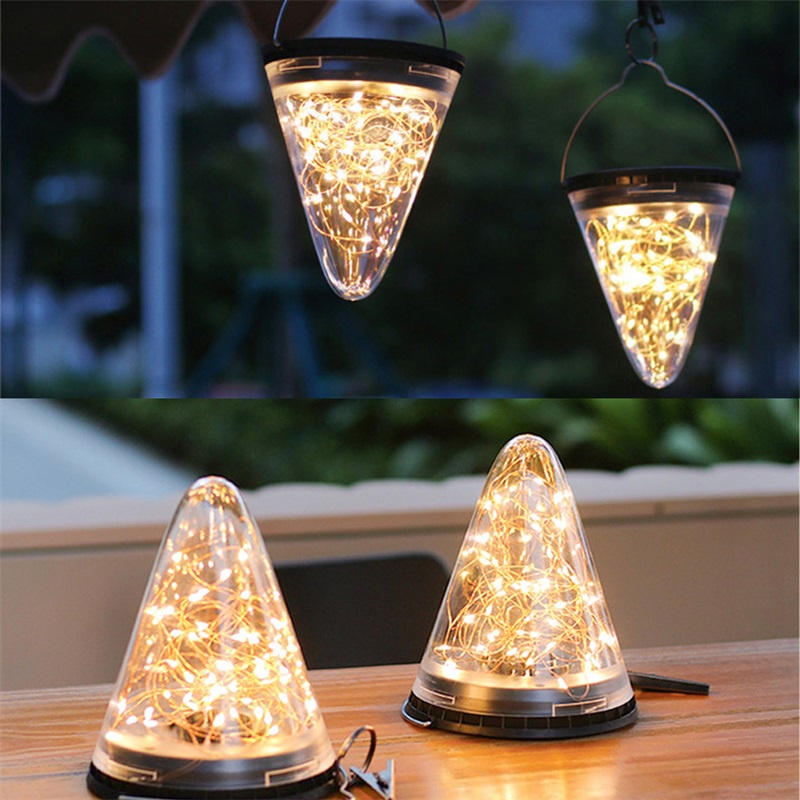 Đèn LED Năng Lượng Mặt Trời Chống Thấm Nước Trang Trí Sân Vườn