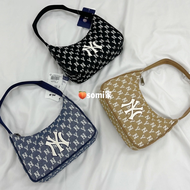 TÚI ĐEO VAI NỮ MLB JACQUARD MONOGRAM HÀN QUỐC