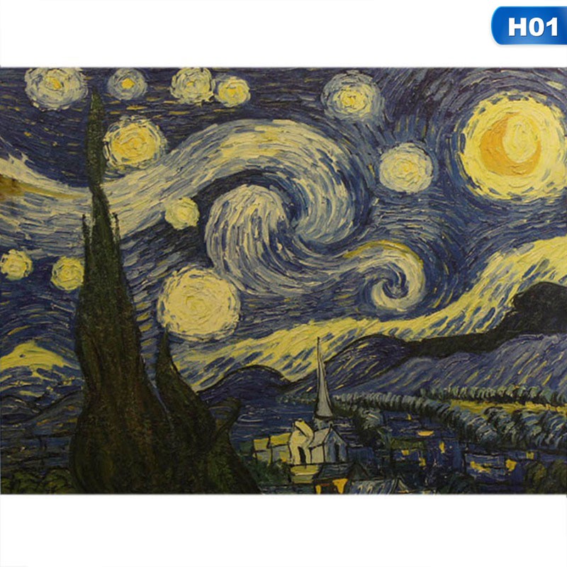 Tranh sơn dầu họa sĩ Van Gogh đẹp mắt