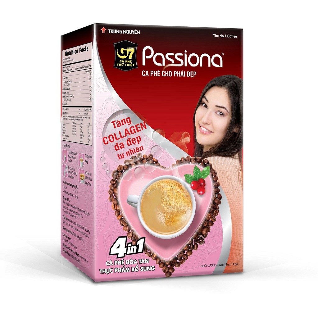Sản phẩm Cà phê cho phái đẹp - G7 Passiona | BigBuy360 - bigbuy360.vn